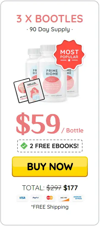 primebiome three bottles pack